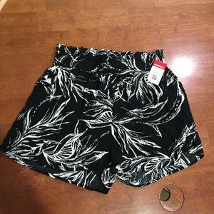 Papermoon Black & White Shorts